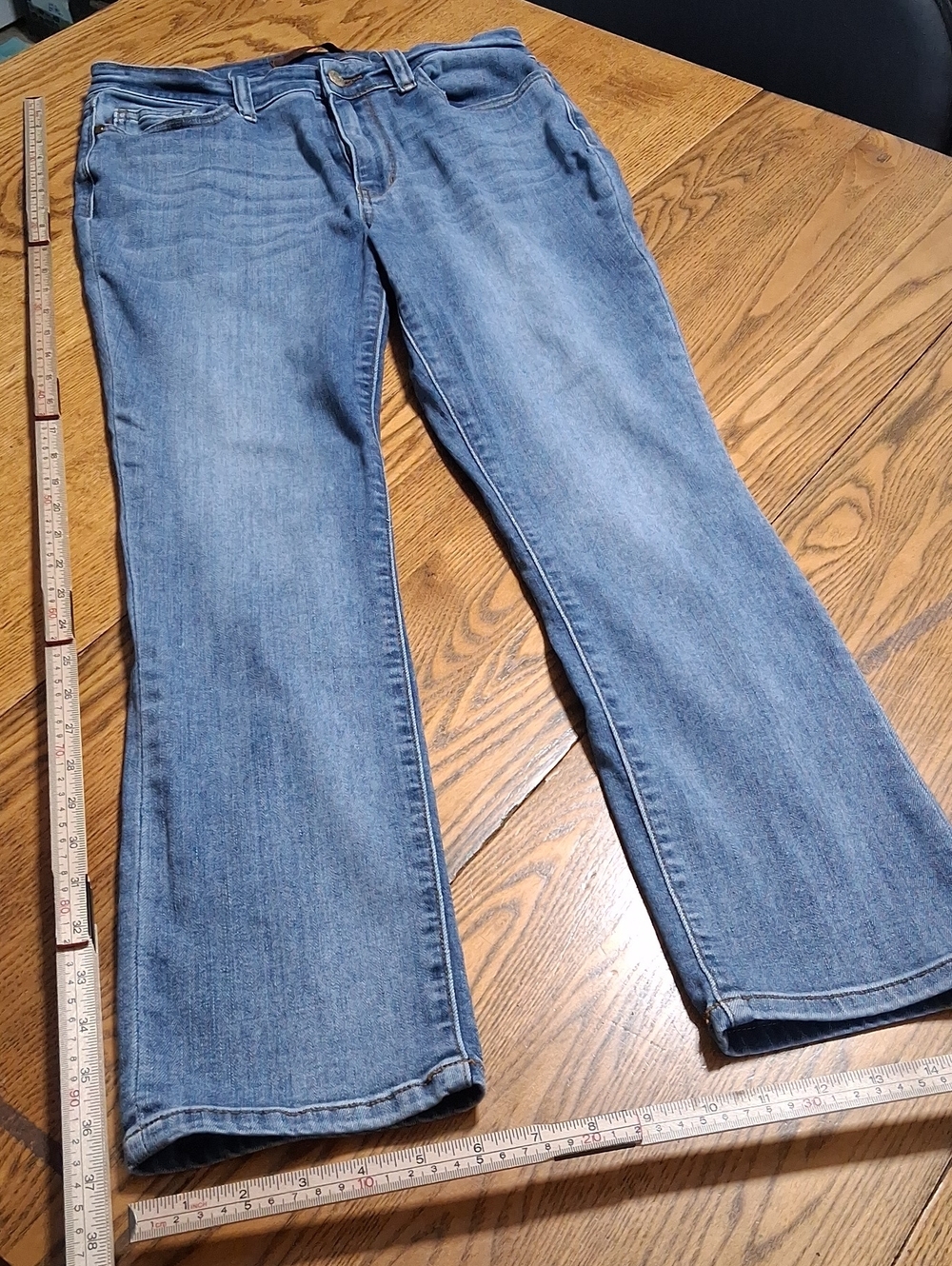 JUDY BLUE Jeans Womens 11 / 30 SKINNY FIT CAPRI Used Denim Pants